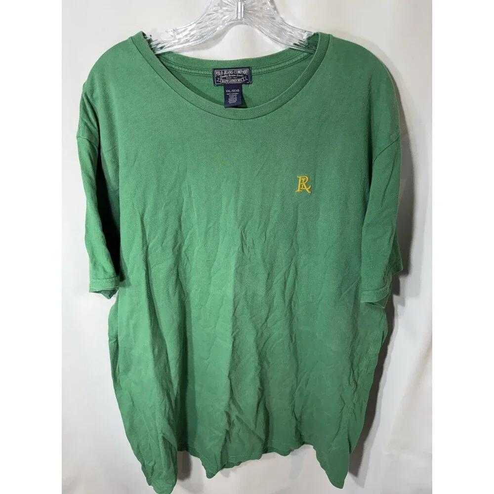 Vintage Polo Jeans Co Ralph Lauren Shirt Mens XXL Embroidered RL 90s Preppy